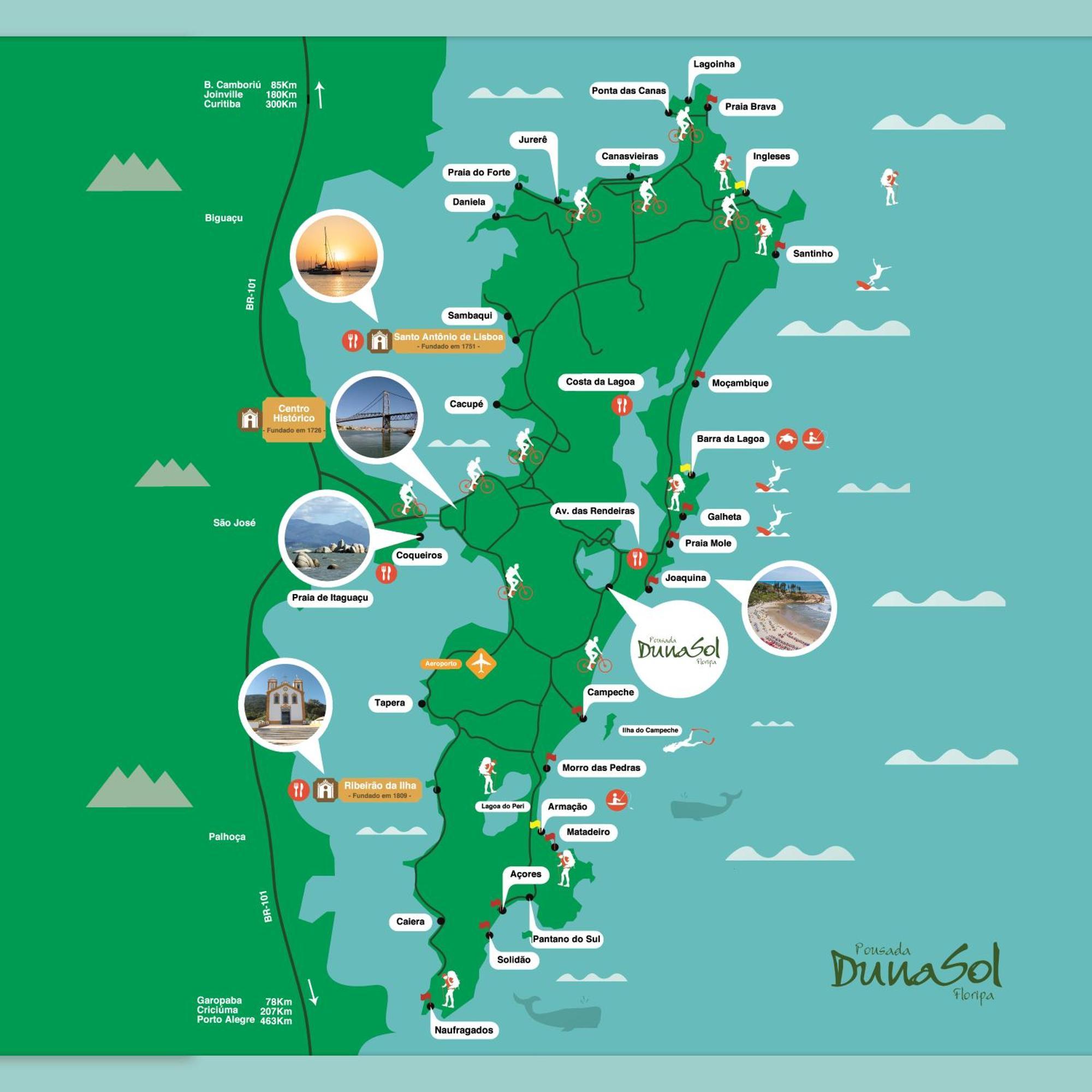 Pousada Dunasol Floripa Florianópolis Exteriér fotografie